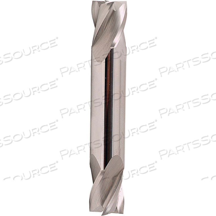 3/16" DIA., 3/16" SHANK, 3/8" LOC, 2" OAL, 4 FLUTE SOLID CARBIDE DOUBLE END MILL, ALTIN 