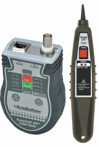 NETWORK CABLE TESTER 9 H X 7 W X 1-3/4 D by Triplett