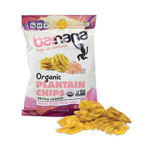 HIMALAYAN PINK SEA SALT PLANTAIN CHIPS, 2 OZ BAGS, 12/PACK by Barnana