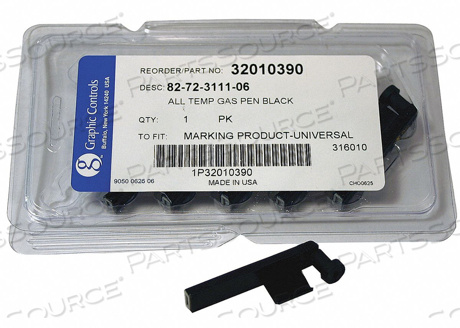 CHART RECORDER PEN BLACK PK6 by Graphic Controls, LLC