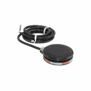 DOLPHIN FOOT SWITCH W/8' CORD, MOMENTARY, BLACK, PLASTIC by Linemaster Switch Corporation