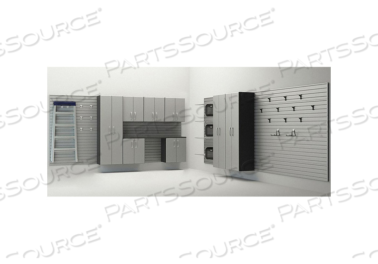 MODULAR CABINET SET 72 H 336 W 16 D by Flow Wall