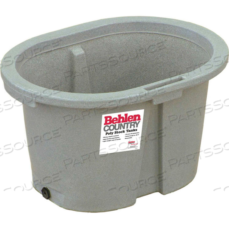 POLY STOCK TANK 2'X2'X3' ROUND END 65 GALLON by Behlen Mfg. POLY STOCK TANK 2'X2'X3' ROUND END 65 GALLON by Behlen Mfg.