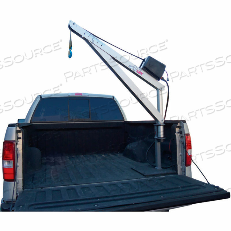 PICKUP TRUCK CRANE | 20' STRAP, SURFACE MOUNT & PIVOT BASE 