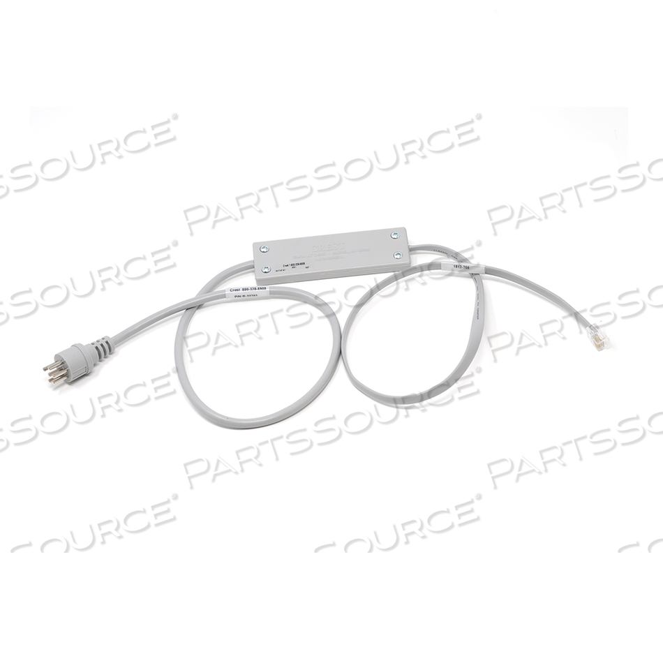 JUMPER CABLE, CONFIGURABLE, 6-PIN RJ-12 MODULAR TO 6-PIN ZENITHÂ® PLUG by Crest Healthcare
