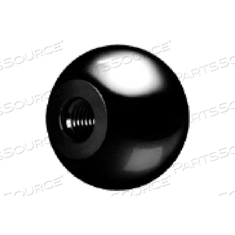 DIN319-PL PHENOLIC BALL KNOBS TAPPED 12MM DIAMETER MM LENGTH M4X.7 by J.W. Winco DIN319-PL PHENOLIC BALL KNOBS TAPPED 12MM DIAMETER MM LENGTH M4X.7 by J.W. Winco