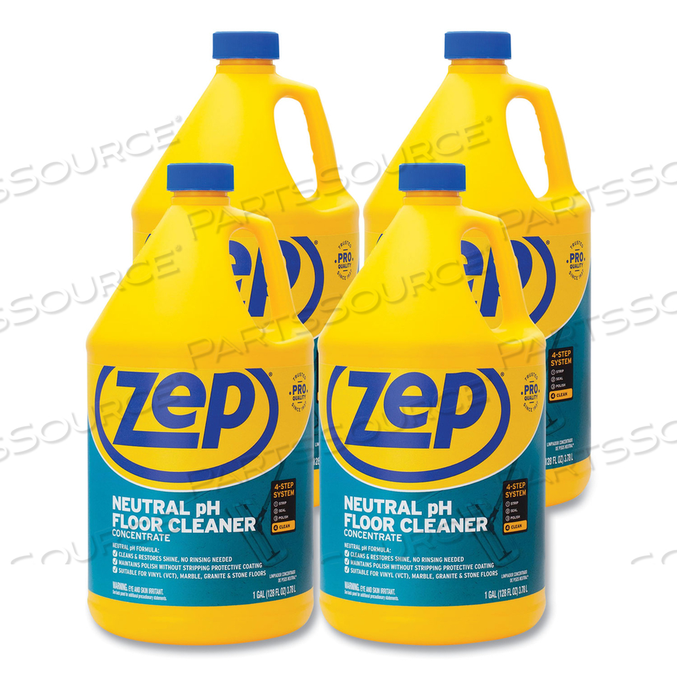 NEUTRAL FLOOR CLEANER, FRESH SCENT, 1 GAL by Zep