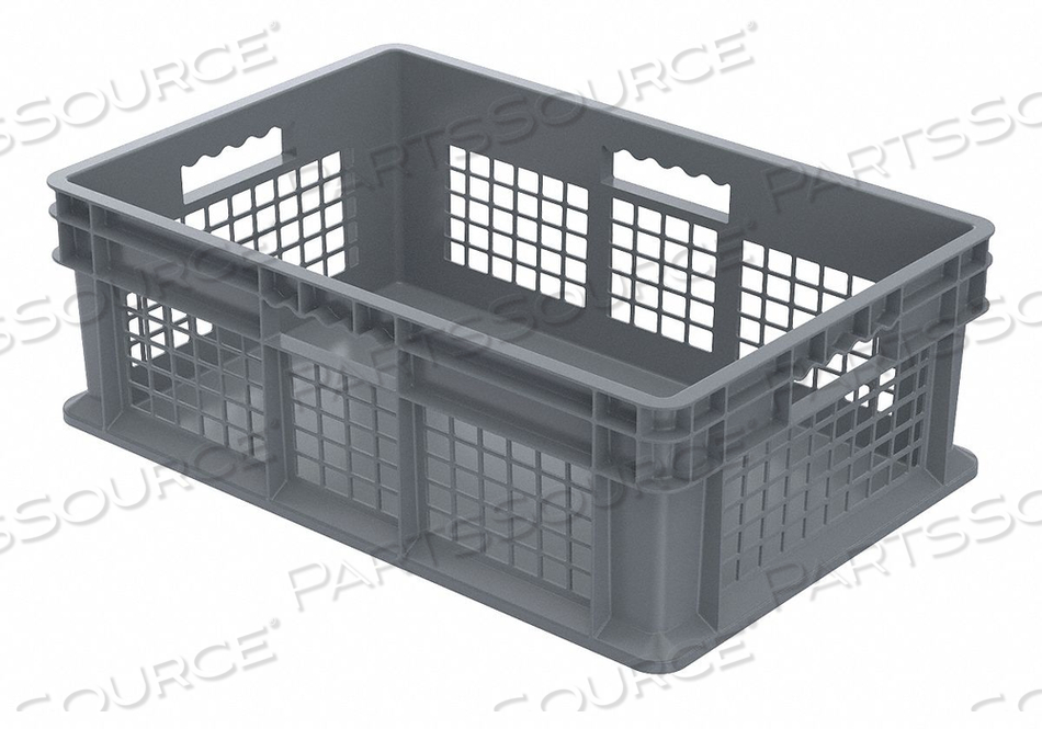 CONTAINER 23-3/4 IN L 15-3/4 IN W GRAY by Akro-Mils / Myers Industries, Inc CONTAINER 23-3/4 IN L 15-3/4 IN W GRAY by Akro-Mils / Myers Industries, Inc