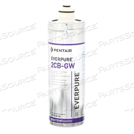 CARTRIDGE, WATER FILTER, EVERPURE 2CB-GW by Everpure (PENTAIR Foodservice)