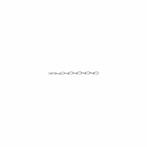 #2 TWIN LOOP CHAIN - 100 FEET/CARTON - ZINC PLATED by Peerless Industries, Inc.
