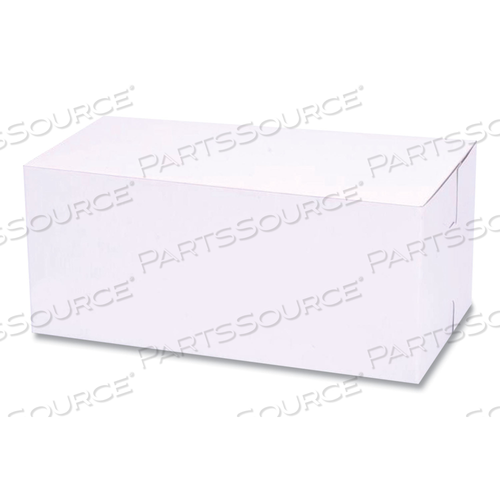 WHITE ONE-PIECE NON-WINDOW BAKERY BOXES, STANDARD, 9 X 5 X 4, WHITE, PAPER by SCT
