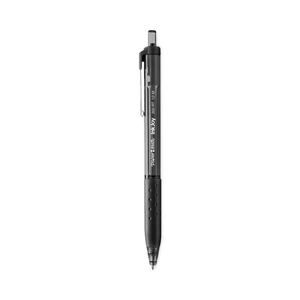 INKJOY 300 RT BALLPOINT PEN, REFILLABLE, RETRACTABLE, MEDIUM 1 MM, BLACK INK, BLACK BARREL, 24/PACK by Paper Mate