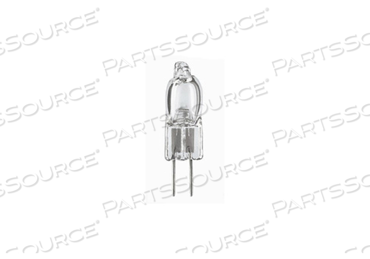 LAMP, 6 V, 3.33 A, 20 W, CLEAR, 3200 K, G4 2-PIN, 450, 100 HR, T3 