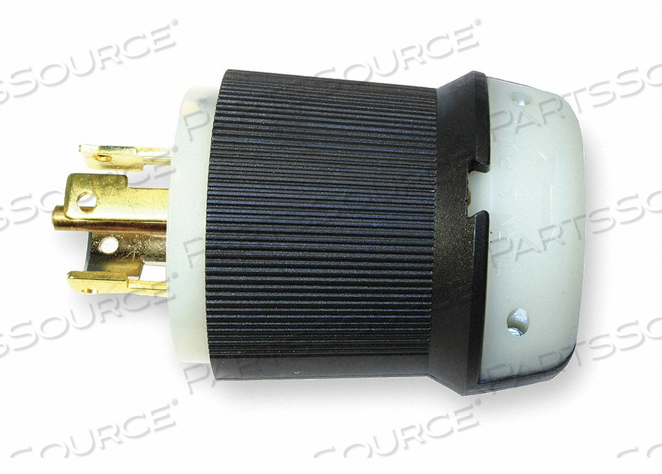PLUG 277/480VAC 20A L22-20P 4P 5W 3PH by Hubbell Incorporated, Wiring Device-Kellums PLUG 277/480VAC 20A L22-20P 4P 5W 3PH by Hubbell Incorporated, Wiring Device-Kellums