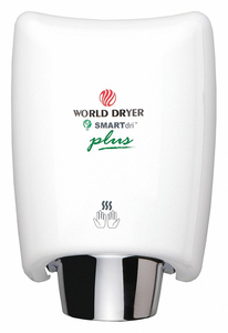 HAND DRYER STEEL COVER WHITE AUTOMATIC by World Dryer HAND DRYER STEEL COVER WHITE AUTOMATIC by World Dryer
