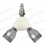 Y-BLOCK PURITAN BENNETT MEDICAL AIR ADAPTER WITH COUPLER by Ohio Medical, LLC