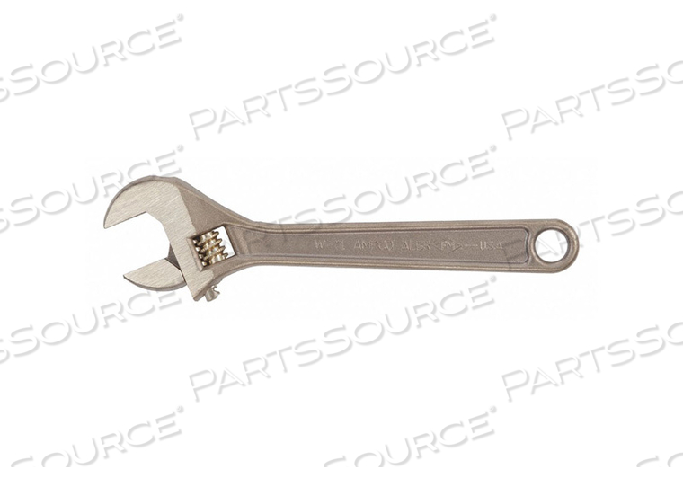 ADJ. WRENCH NONSPARK 8 1-1/8 NATURAL by Ampco Safety Tools