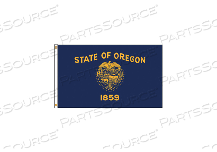 D3772 OREGON FLAG 5X8 FT NYLON by Annin Flagmakers D3772 OREGON FLAG 5X8 FT NYLON by Annin Flagmakers