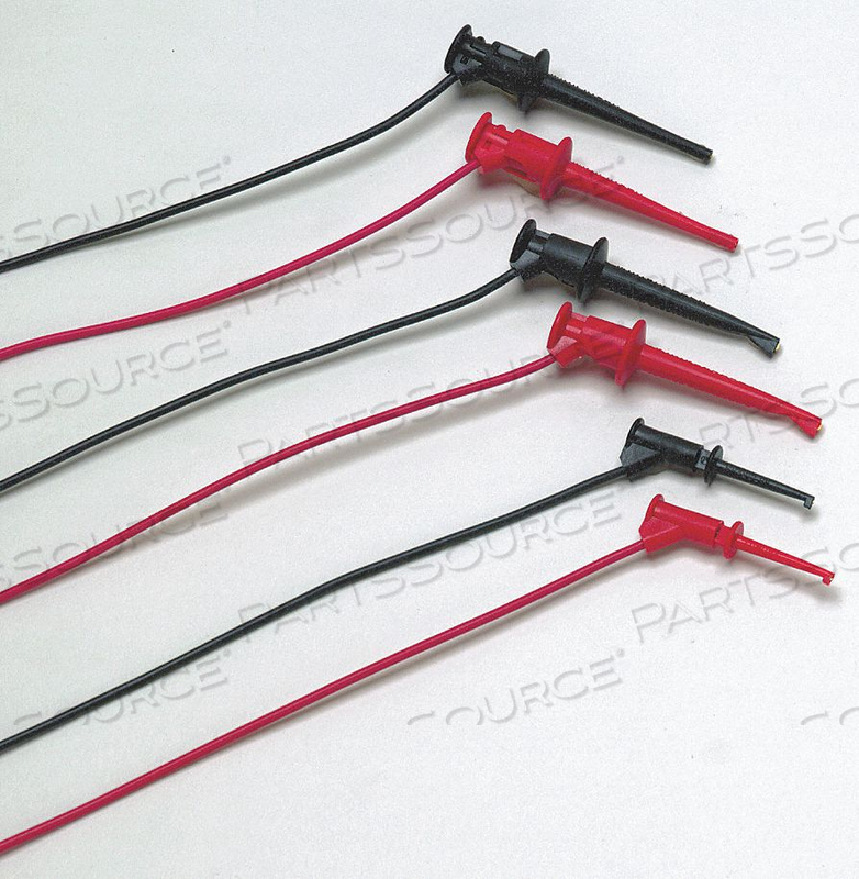 PARCH CORD SET 36 IN L BLACK/RED by Fluke Electronics Corp (Industrial Div.)