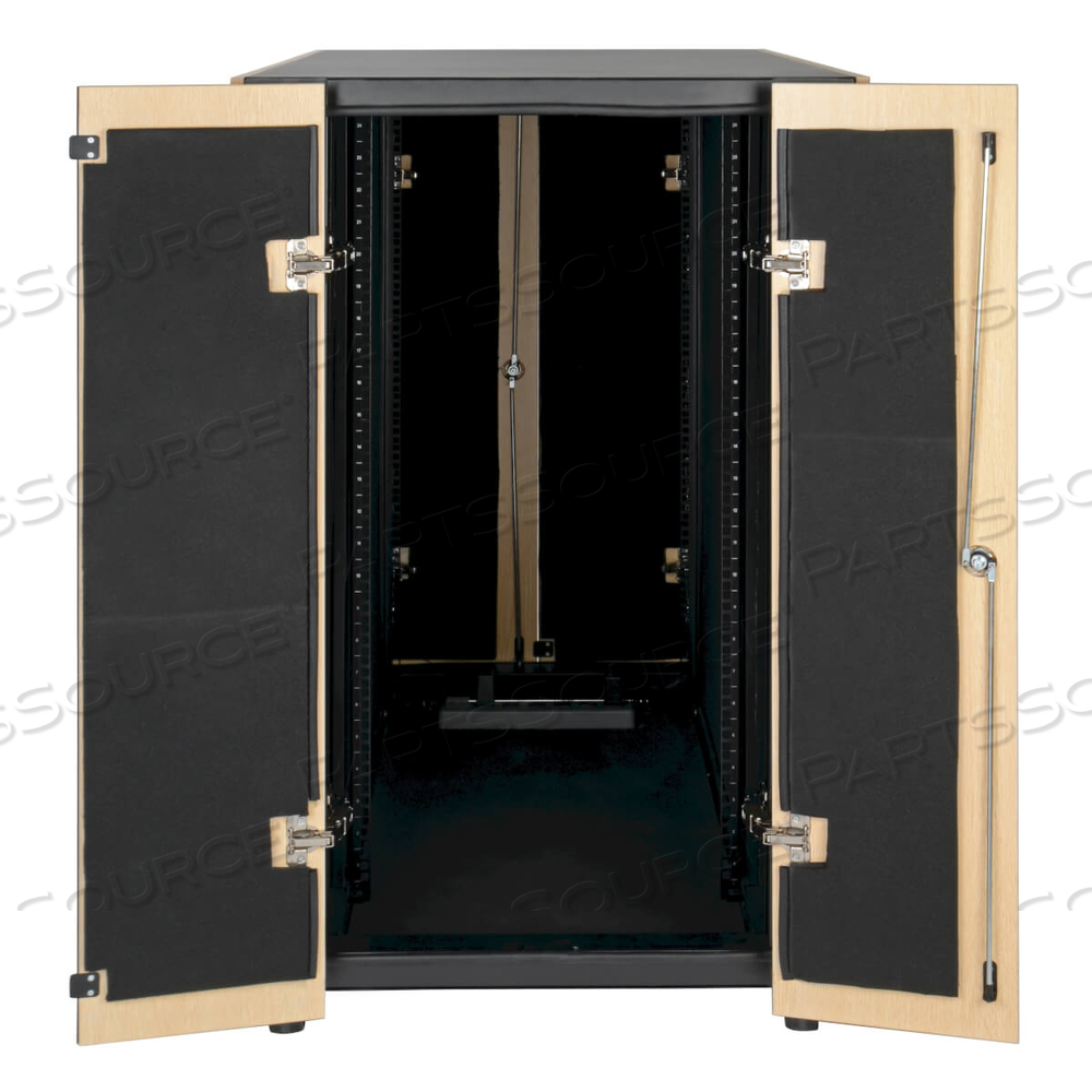 24U SOUNDPROOF RACK ENCLOSURE SERVER CABINET QUIET ACOUSTIC by Tripp Lite