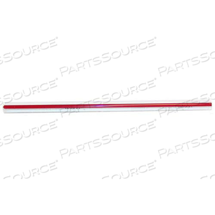 TUBE, GLASS-REDLINE 5/8" X 12 