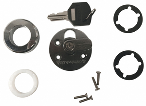 DISC TUMBLER SLIDING DOOR LOCK L SHAPED by Delta Lock