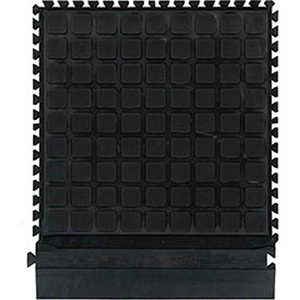 HOG HEAVEN III COMFORT MODULAR SIDE TILE 3/4" THICK 1.5' BLACK by Andersen Company