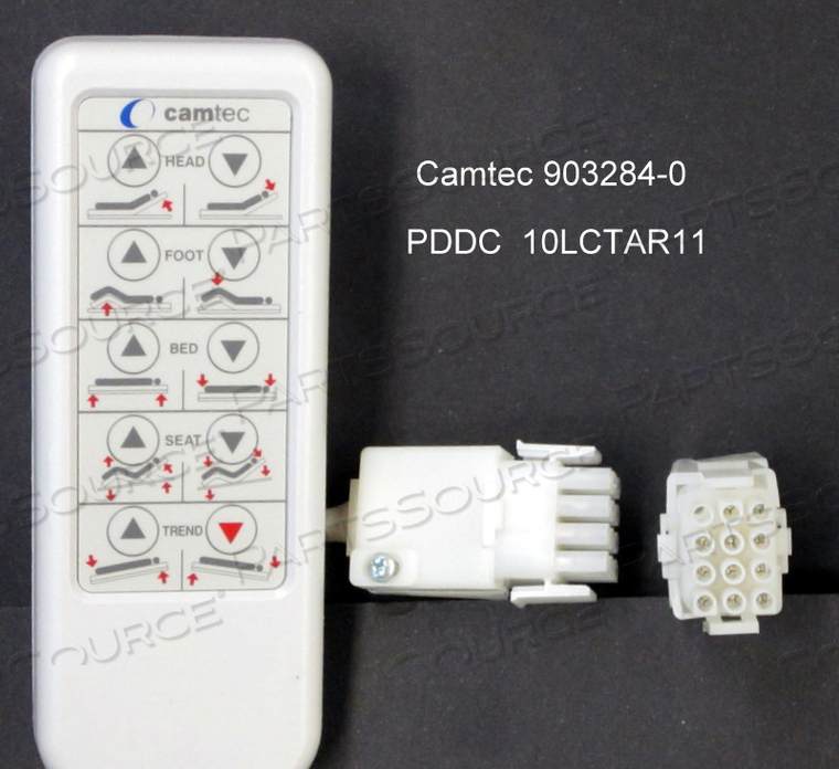 PENDANT:5 FUNCTION, 10 BUTTON, AMP 12 PIN MATE-N-LOCK PLUG PENDANT:5 FUNCTION, 10 BUTTON, AMP 12 PIN MATE-N-LOCK PLUG