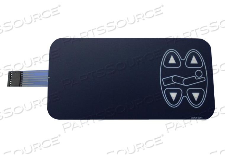 LABEL, RIGHT, PATIENT CONTROL MEMBRANE, FOR USE WITH: FOR MODEL FL28C GOBED® II MEDSURG BED by Stryker Medical