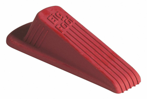 DOORSTOP WEDGE RED 4-3/4 IN L by Big Foot