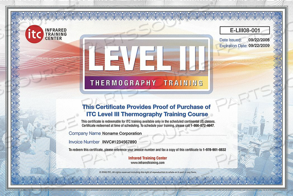 ITC LEVEL III CERTIFICATION TRAINING by FLIR Systems, Inc.