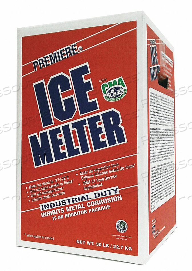 CPM050P Premiere ICE MELT GRANULAR 50 LB CARTON 8 F PartsSource