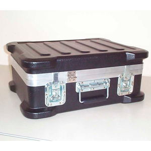 SHIPPABLE RUGGED TRANSIT CASE 929 CARRY CASE WITH WHEELS - 23"L X 18"W X 12"H, BLACK by Case Design Corporation