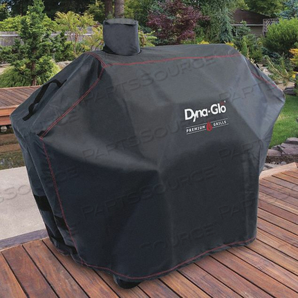 GRILL COVER LARGE PREMIUM CHARCOAL by Dyna-Glo