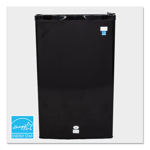 4.4 CU.FT. AUTO-DEFROST REFRIGERATOR, 19.25 X 22 X 33, BLACK by Avanti Products