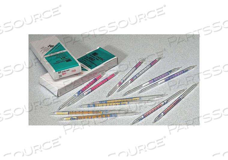 FORMALDEHYDE GAS SAMPLING TUBE PK10 by Gastec