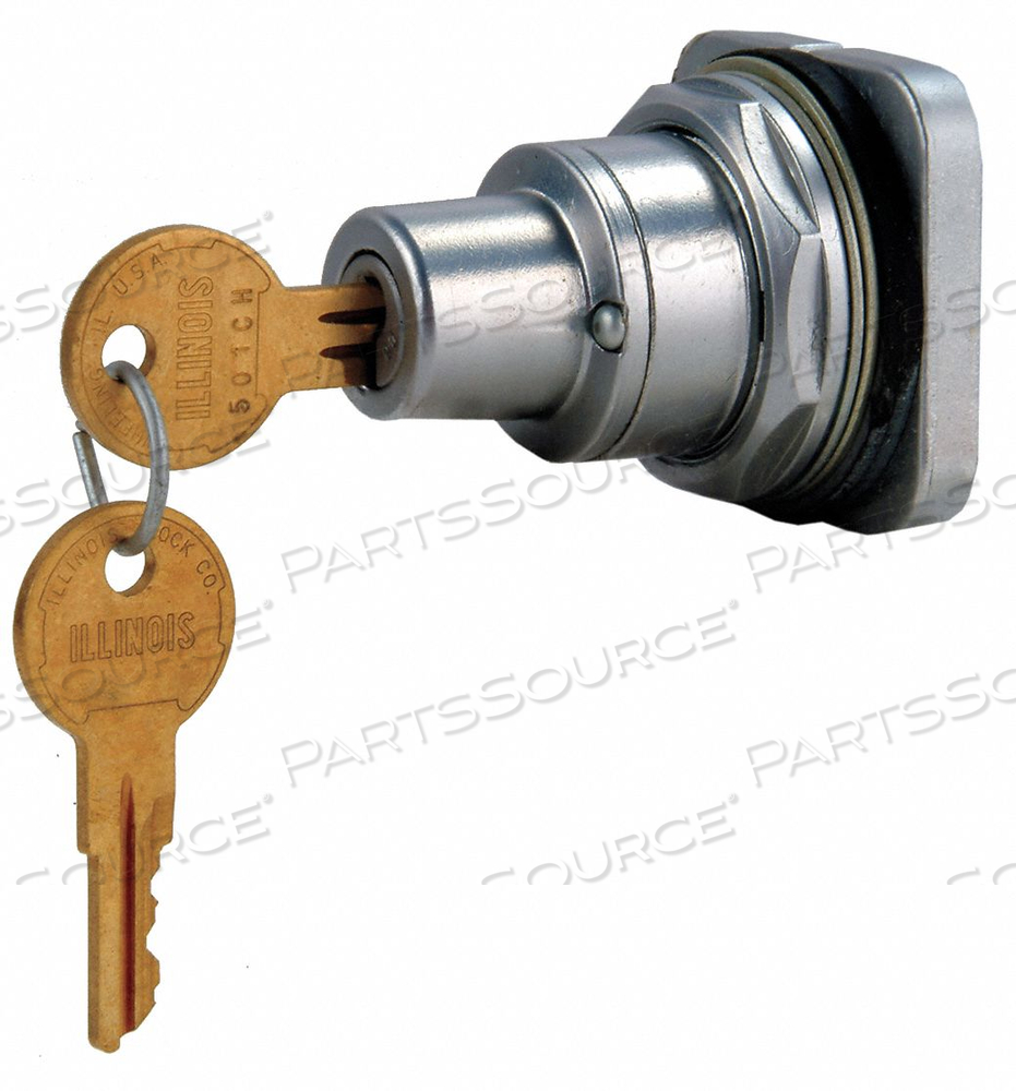 NON-ILLUM SELECTOR SWTCH 30MM 3 POS KEYD by Siemens