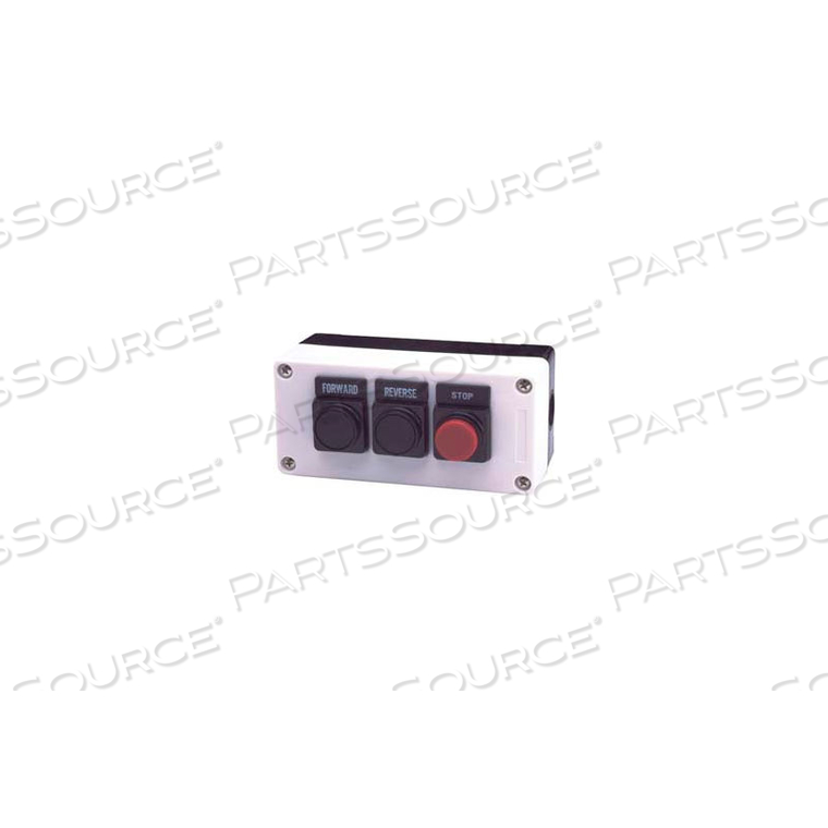 2 HOLE, FLUSH FLUSH, FORWARD REVERSE 22MM NON METALLIC PUSH BUTTON STATION by Advance Controls, Inc.