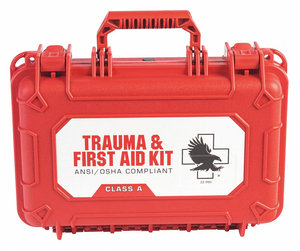 TRAUMA AND FIRST AID KIT RED/WHITE by North American Rescue TRAUMA AND FIRST AID KIT RED/WHITE by North American Rescue