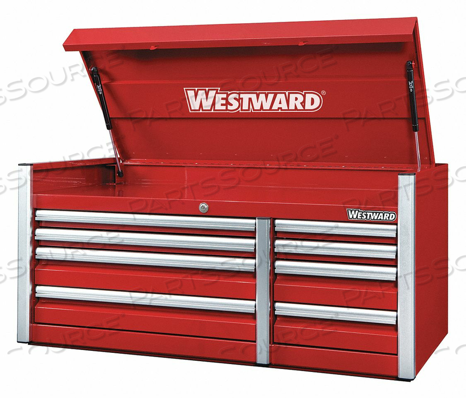 TOP CHEST STEEL RED 500 LB LOAD RATING by Westward TOP CHEST STEEL RED 500 LB LOAD RATING by Westward