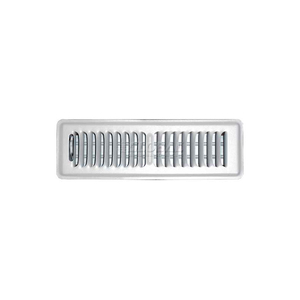 SPEEDI-GRILLE WHITE FLOOR REGISTER WITH 2 WAY DEFLECTION 2" X 10" by Applied Applications Int'l, LLC SPEEDI-GRILLE WHITE FLOOR REGISTER WITH 2 WAY DEFLECTION 2" X 10" by Applied Applications Int'l, LLC