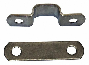 TUBE CLAMP 3/8IN. 2 LINES PK25 by Dixie Line Clamps