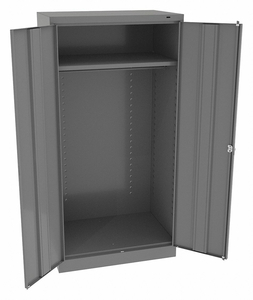 WARDROBE CABINET 72 H 36 W MEDIUM GRAY by Tennsco Corp.