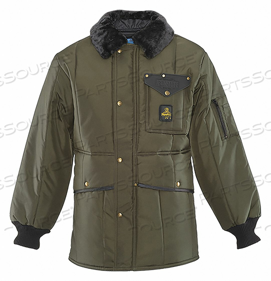 JACKET IRON-TUFF JACKOAT SAGE LARGE TALL 