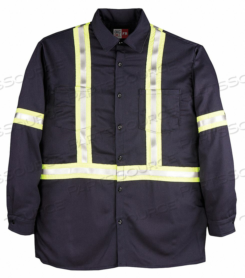 FR LONG SLEEVE SHIRT NAVY 5XL BUTTON by Big Bill FR LONG SLEEVE SHIRT NAVY 5XL BUTTON by Big Bill