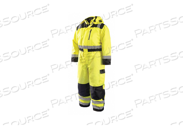 COVERALL UNISEX 5XL YELLOW POLYESTER by Occunomix COVERALL UNISEX 5XL YELLOW POLYESTER by Occunomix
