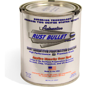 AUTOMOTIVE FORMULA RUST INHIBITIVE COATING PINT CAN by Rust Bullet LLC