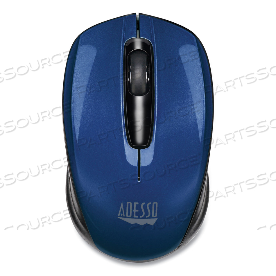 IMOUSE S50 WIRELESS MINI MOUSE, 2.4 GHZ FREQUENCY/33 FT WIRELESS RANGE, LEFT/RIGHT HAND USE, BLUE 