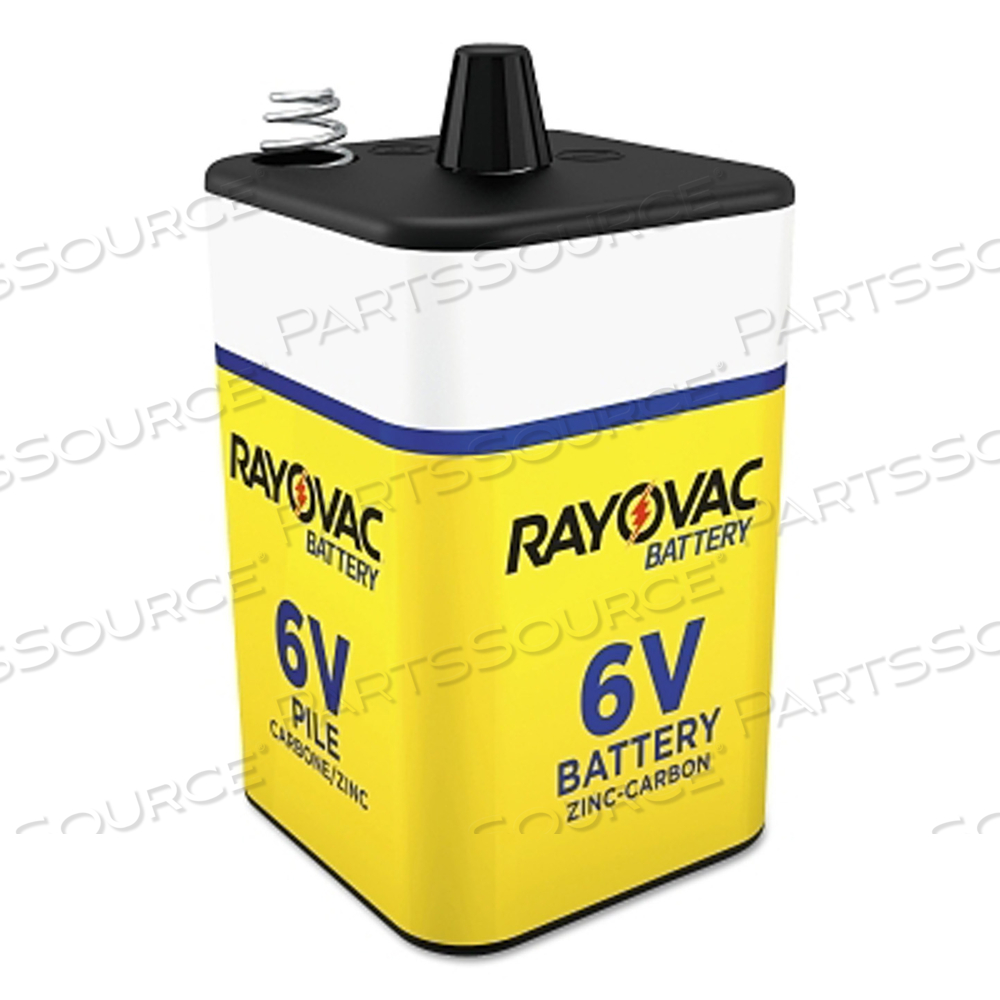 BATTERY LANTERN, INDUSTRIAL, CARBON ZINC, 6V, 8.0 AH 