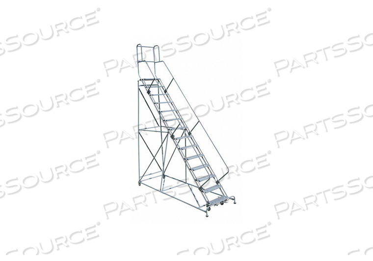 ROLLING LADDER 182 IN.H X 42 IN.W 50DEG. by Cotterman ROLLING LADDER 182 IN.H X 42 IN.W 50DEG. by Cotterman